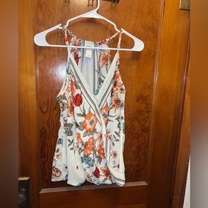 Daytrip deep v-neck blouse